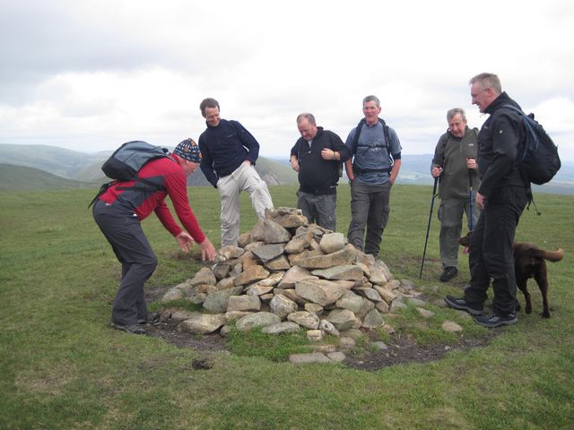 Summit - White Coomb (2696ft)